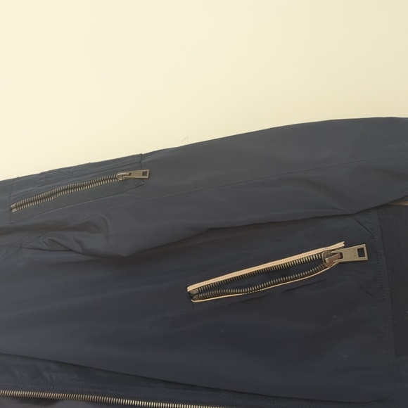 Levi's navy blue bomber jacket - Picture 2 of 4